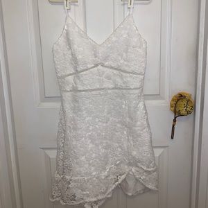 Abercrombie & Fitch Lace Dress (White)